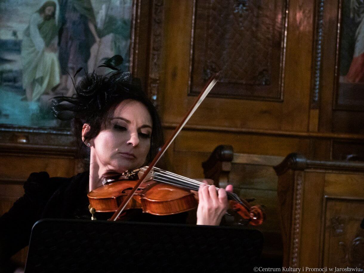 Koncert w kolegiacie - Skrzypaczka