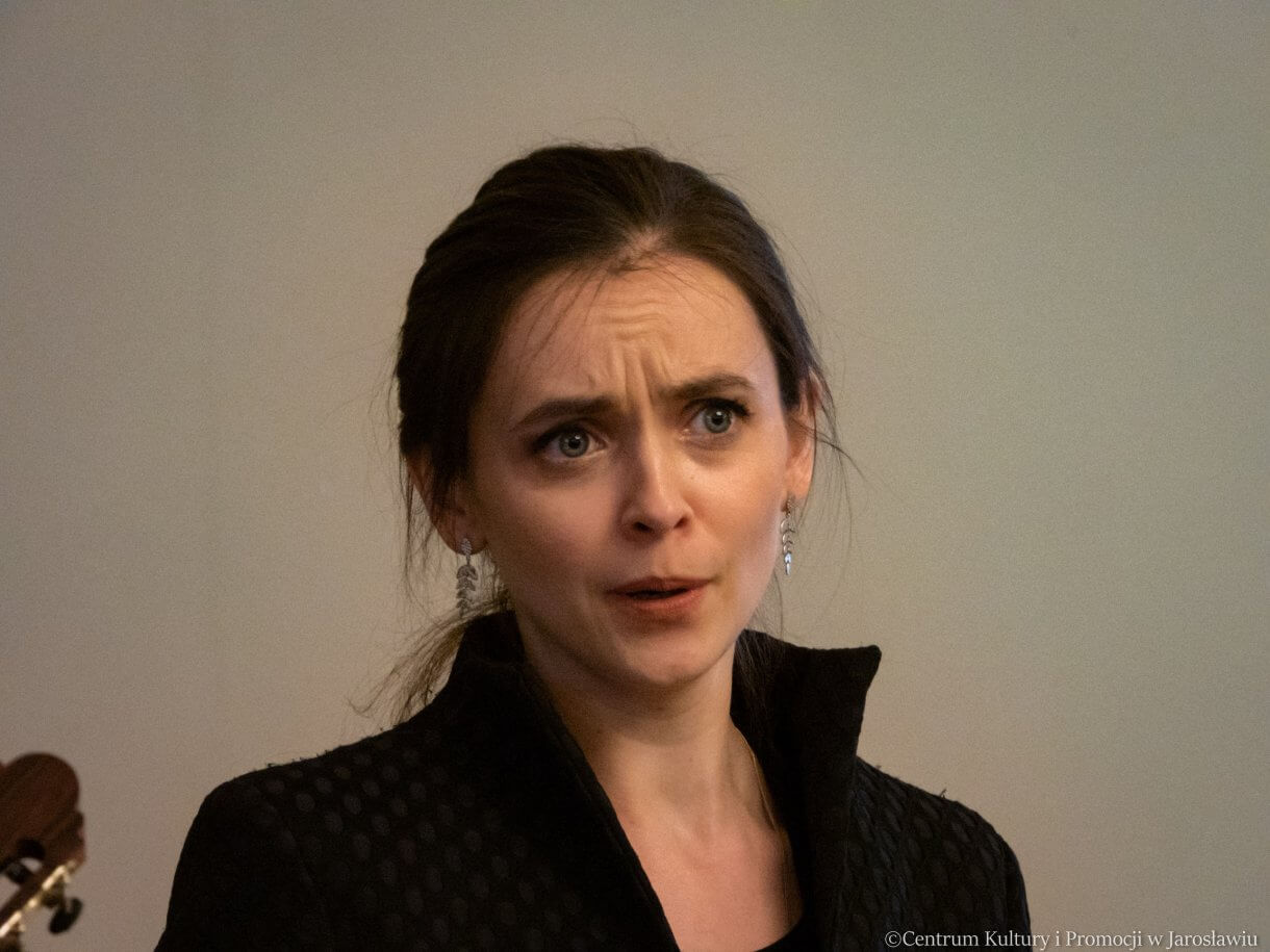 Aneta Nurcek podczas koncertu Stabat Mater