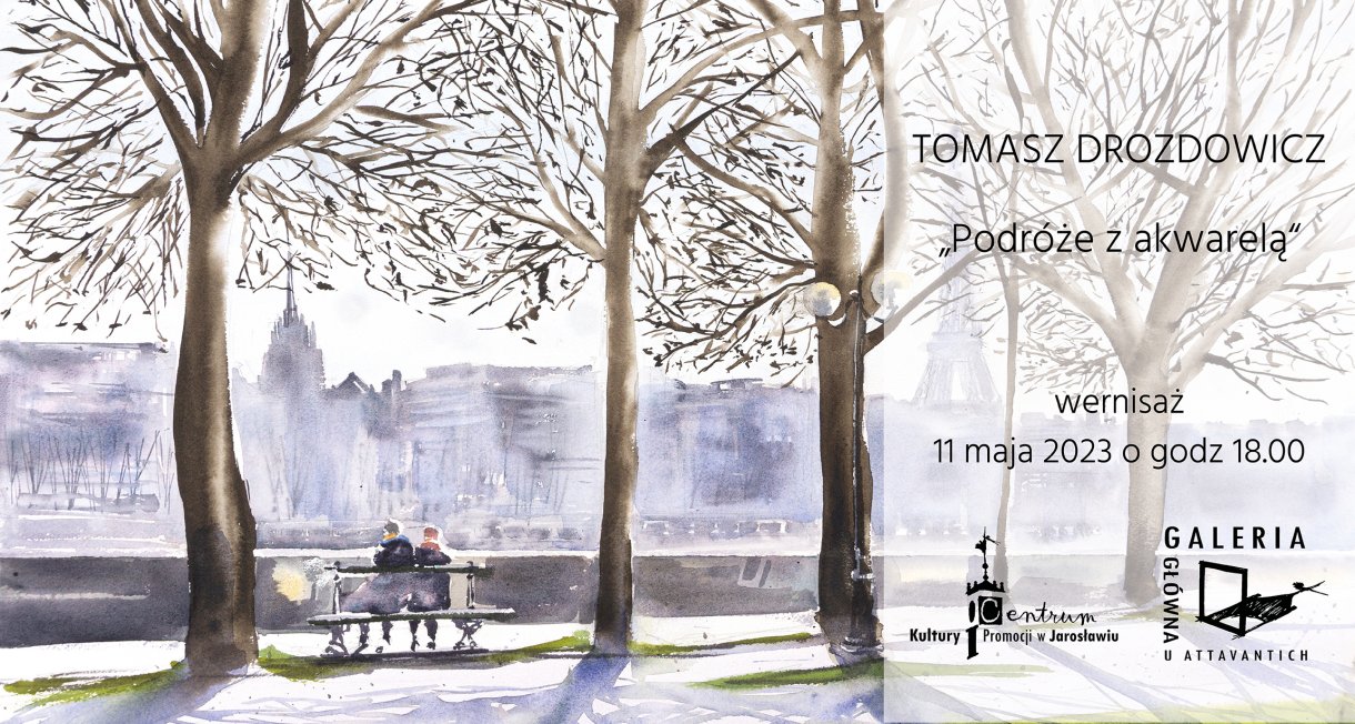 Drzewa i ławka, na której siedzą dwie osoby, w tle miasto (widoczna wieża ajfla) / tekst w treści aktualności