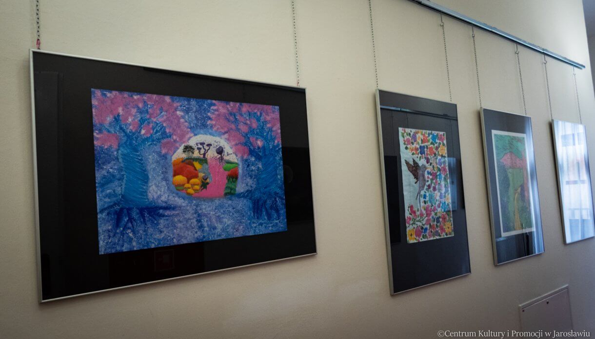 Wystawa prac plastycznych uczniów Zespołu Szkół Innowacyjnych w Jarosławiu kierunku „Architektura krajobrazu” pt. 