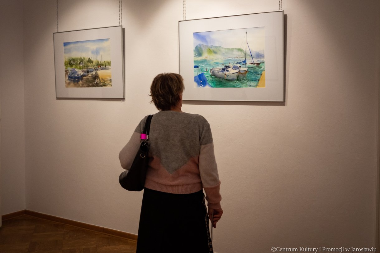 uczestnicy wernisażu Tomasza Drozdowicza 