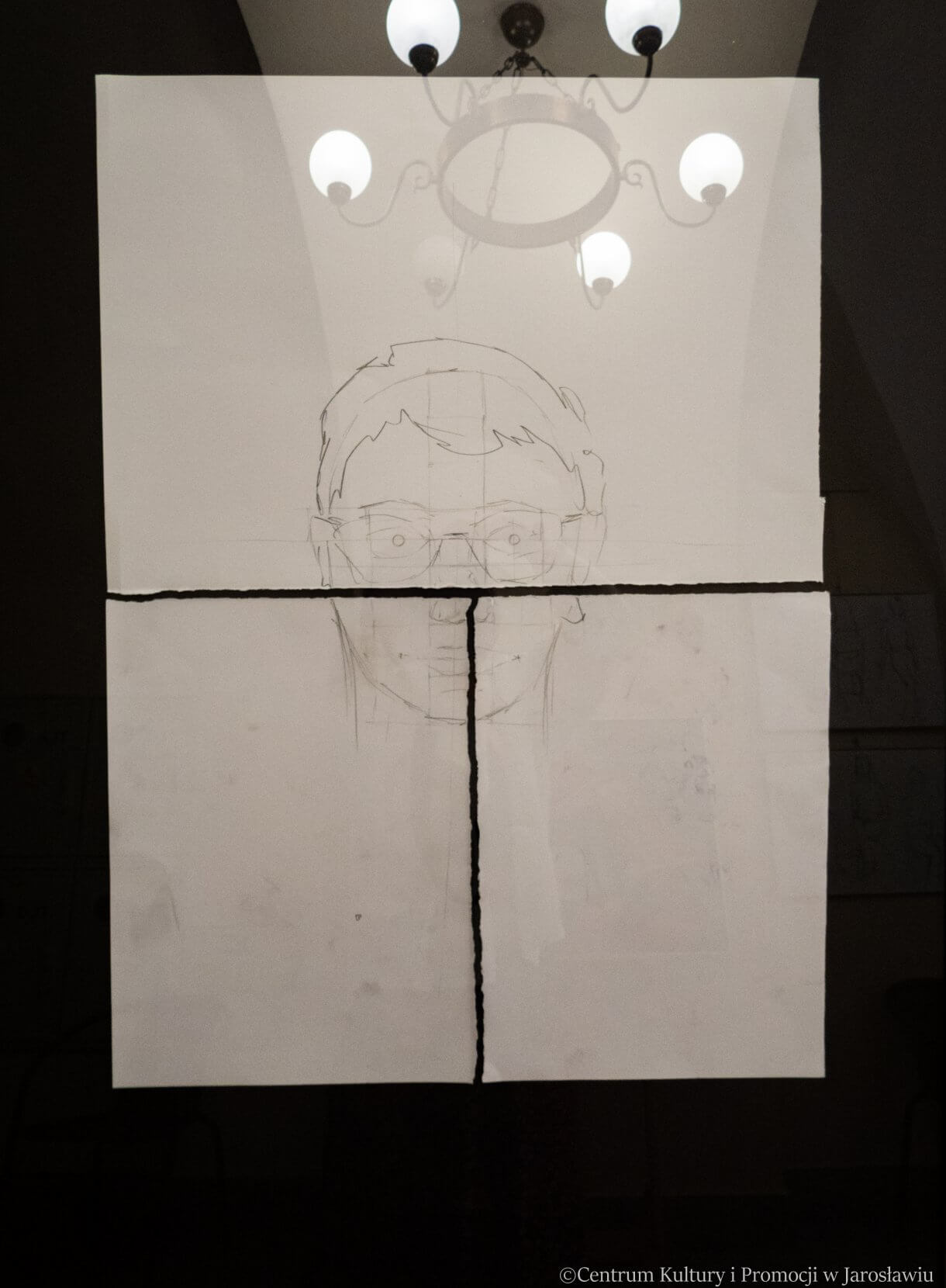 prace uczestników Pracowni Rysunku Odręcznego i Malarstwa