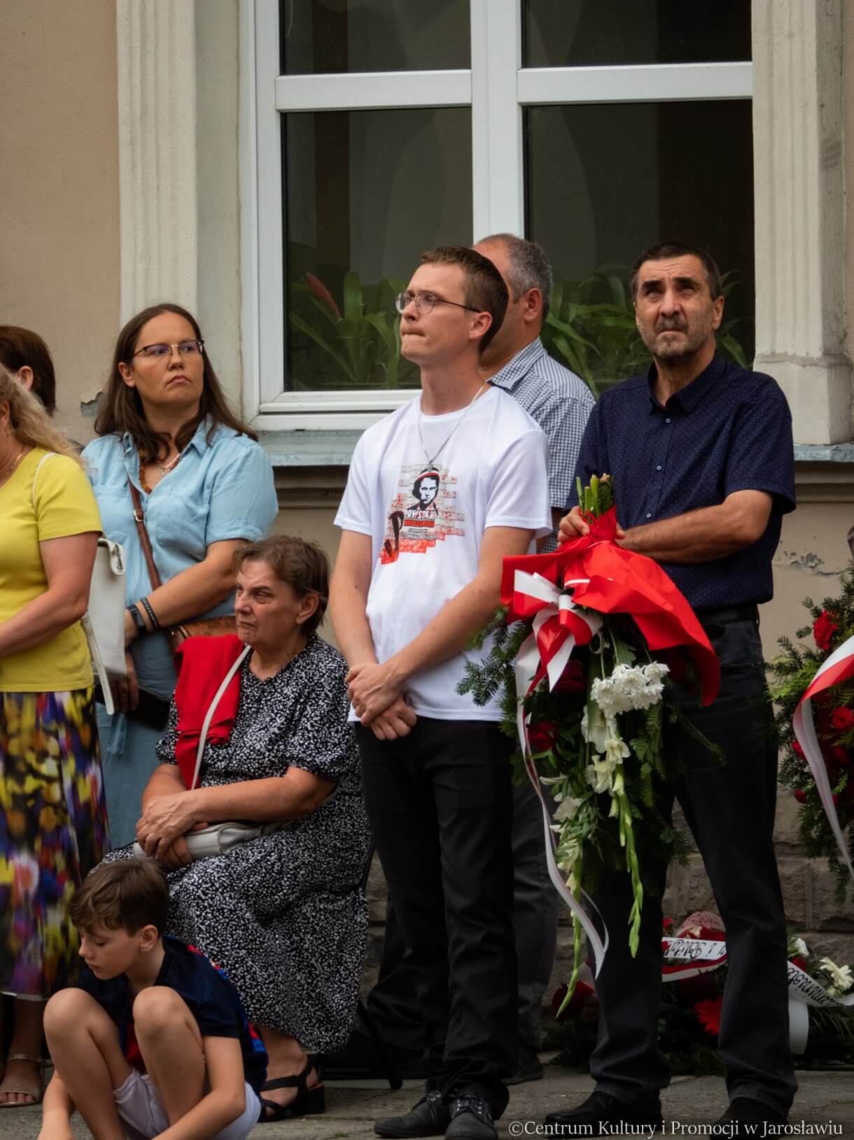 uczestnicy obchodów 79. rocznicy wybuchu powstania warszawskiego