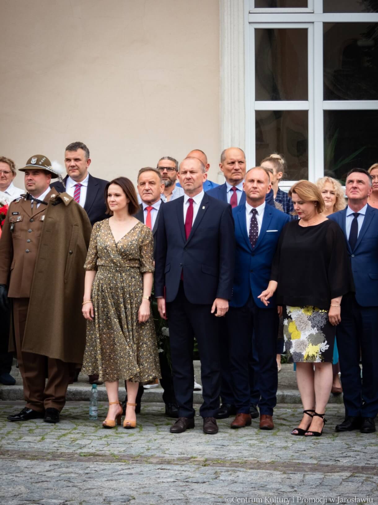 uczestnicy obchodów 79. rocznicy wybuchu powstania warszawskiego