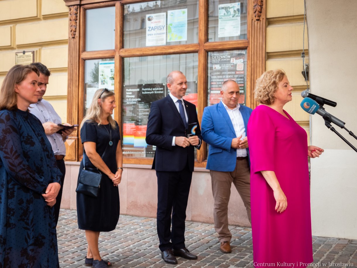 Podkarpacki Szlak Filmowy - otwarcie wystaw plenerowych