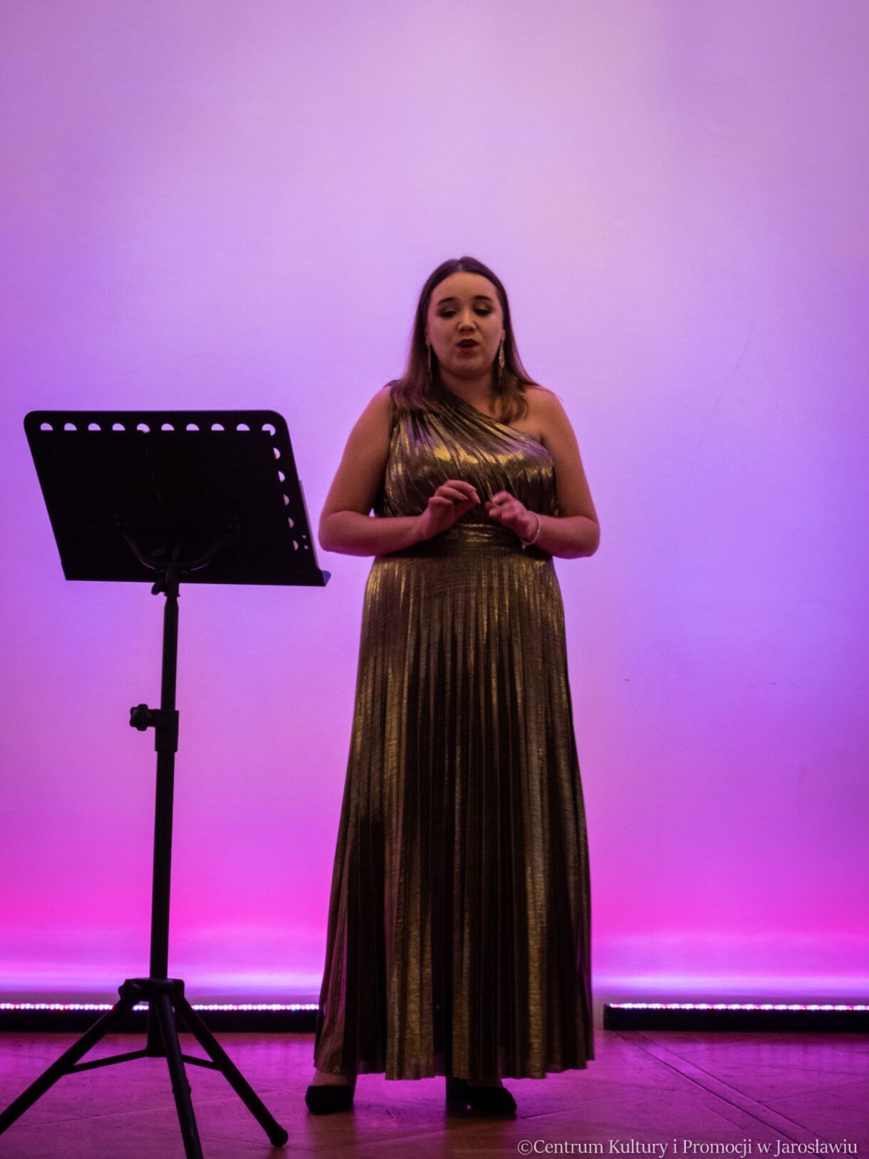 Dagmara Moskwa podczas koncertu w ramach XIV MFKK