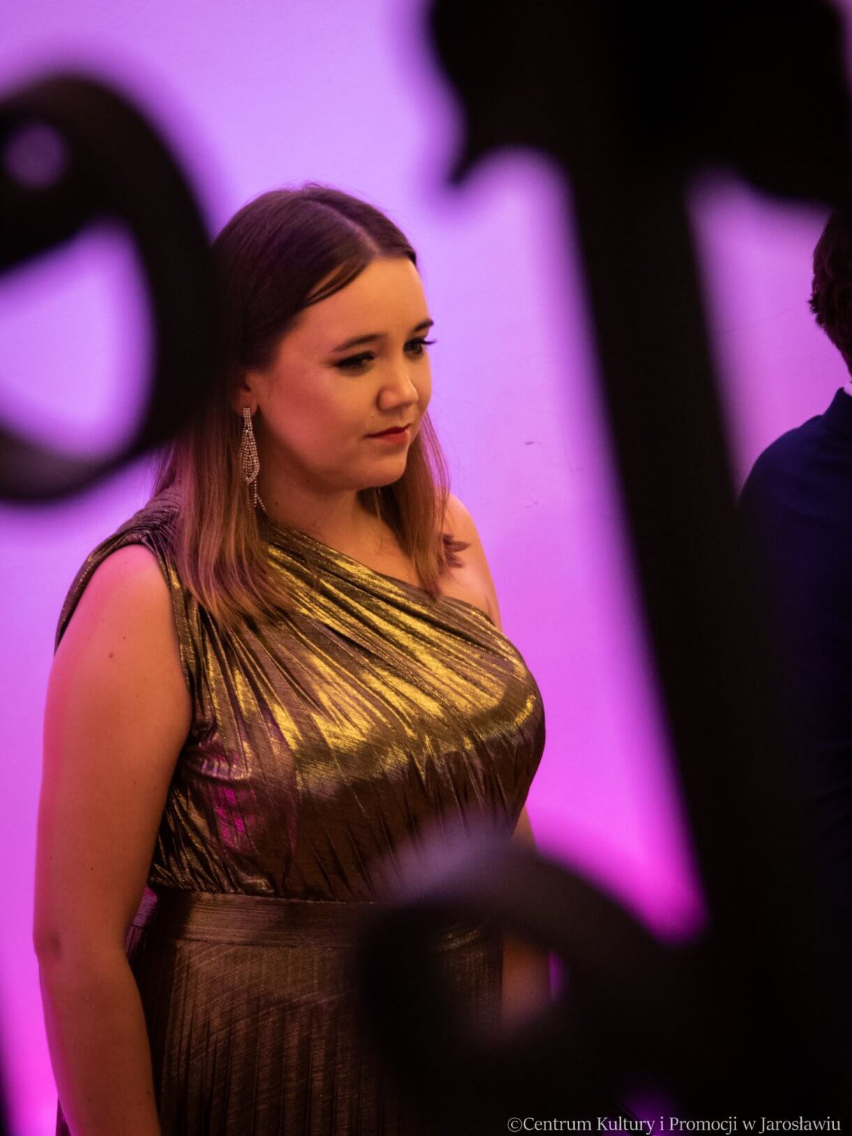 Dagmara Moskwa z Łukaszem Stanisławczykiem podczas koncertu w ramach XIV MFKK