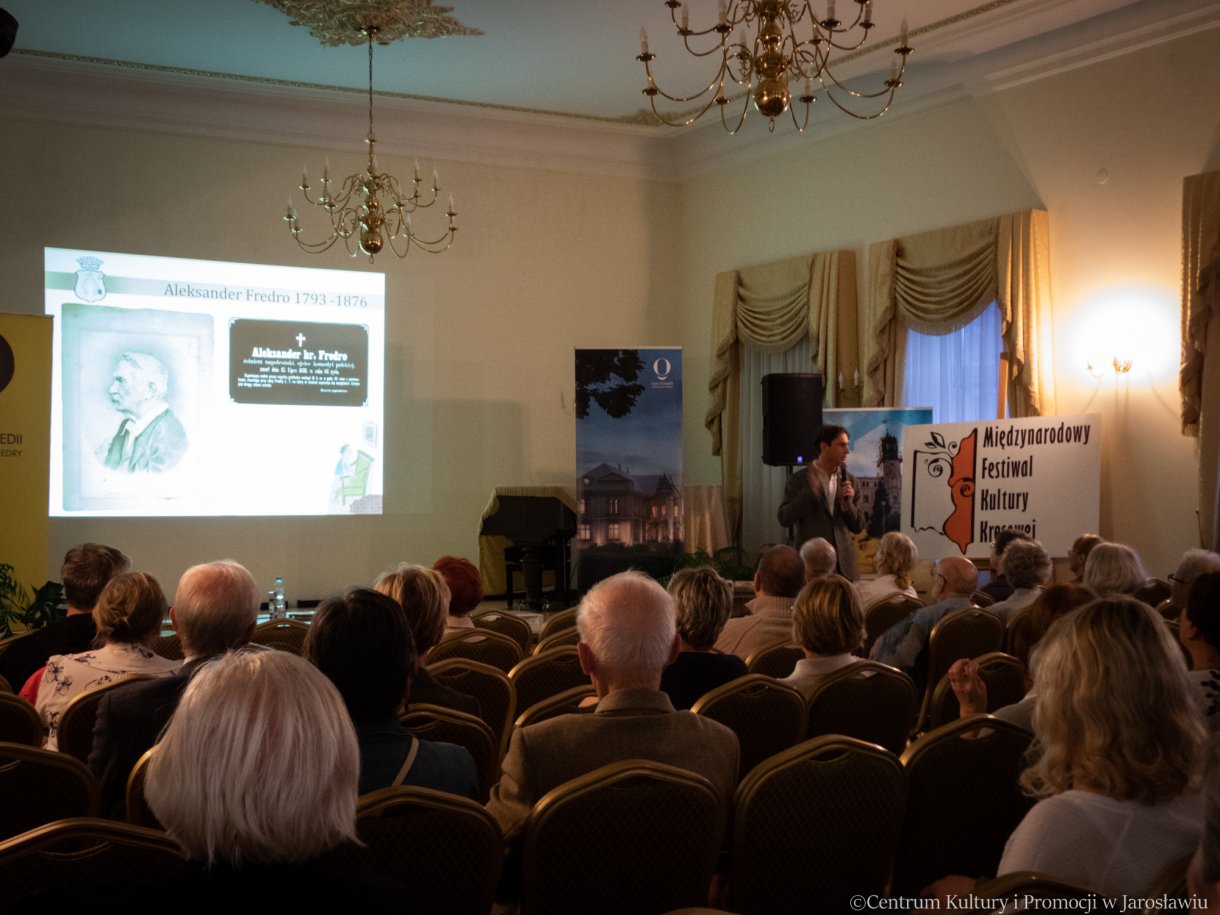 spotkanie z Maciejem Szeptyckim podczas XIV MFKK w Jarosławiu