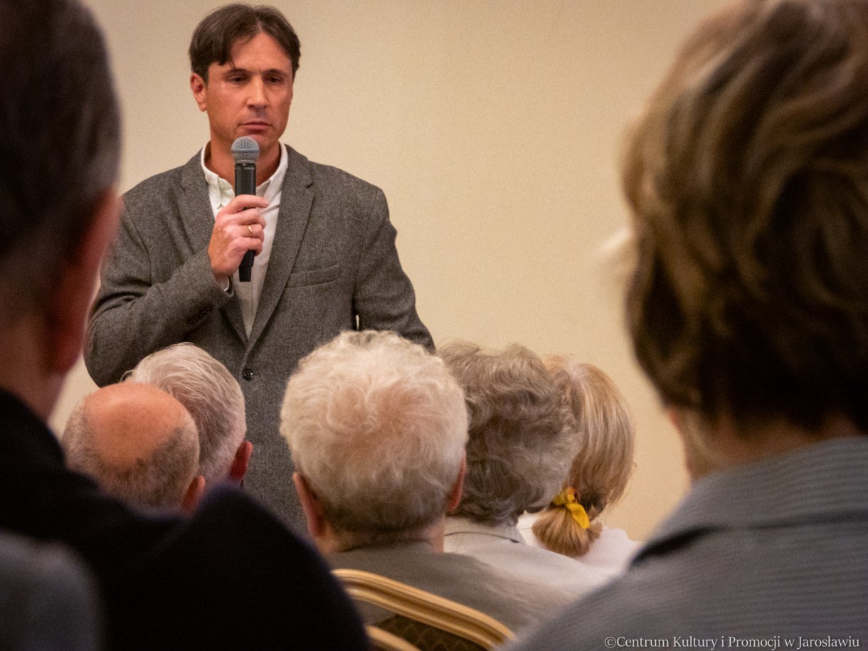 spotkanie z Maciejem Szeptyckim podczas XIV MFKK w Jarosławiu