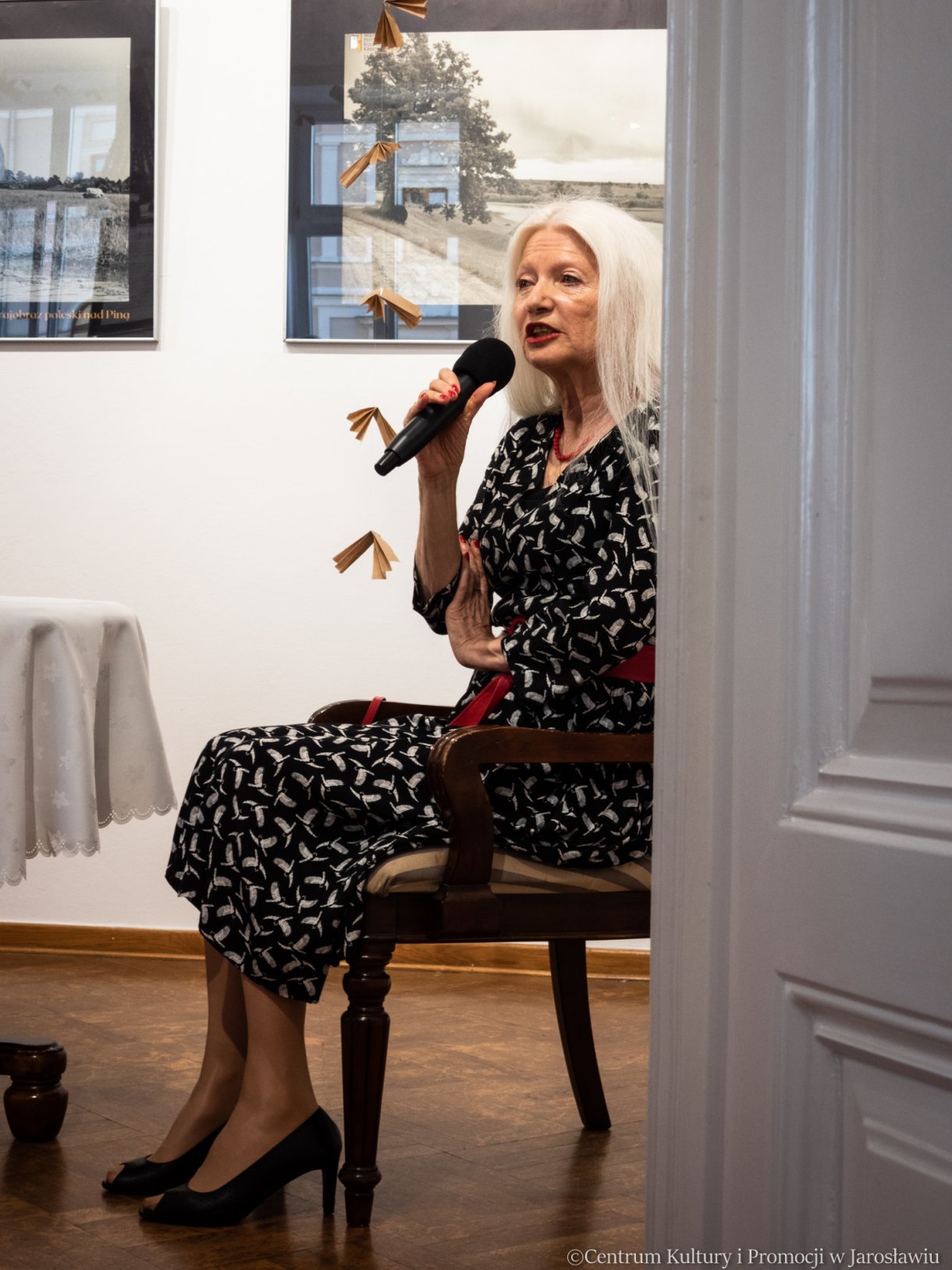 Małgorzata Niezabitowska podczas spotkania w ramach XIV MFKK