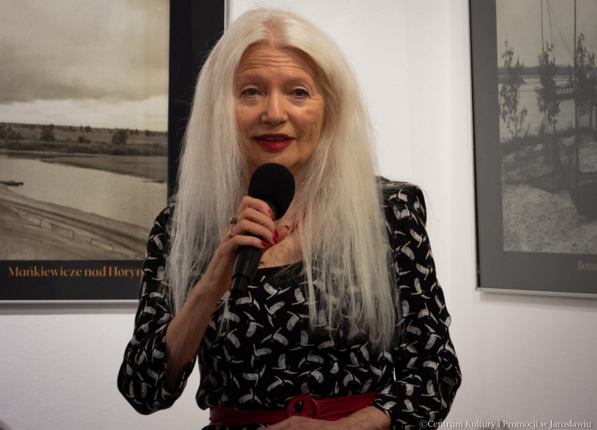 Małgorzata Niezabitowska podczas spotkania w ramach XIV MFKK