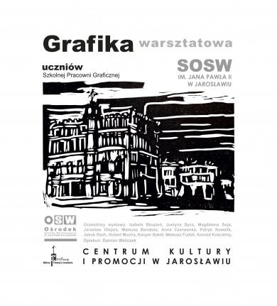 Galeria w Holu u Attavantich zapraszają do oglądania wystawy „Grafika warsztatowa” Wystawa prac uczniów Szkolnej Pracowni Graficznej Specjalnego Ośrodka Szkolno-Wychowawczego im. Jana Pawła II w Jarosławiu. Czas trwania wystawy: październik 2023