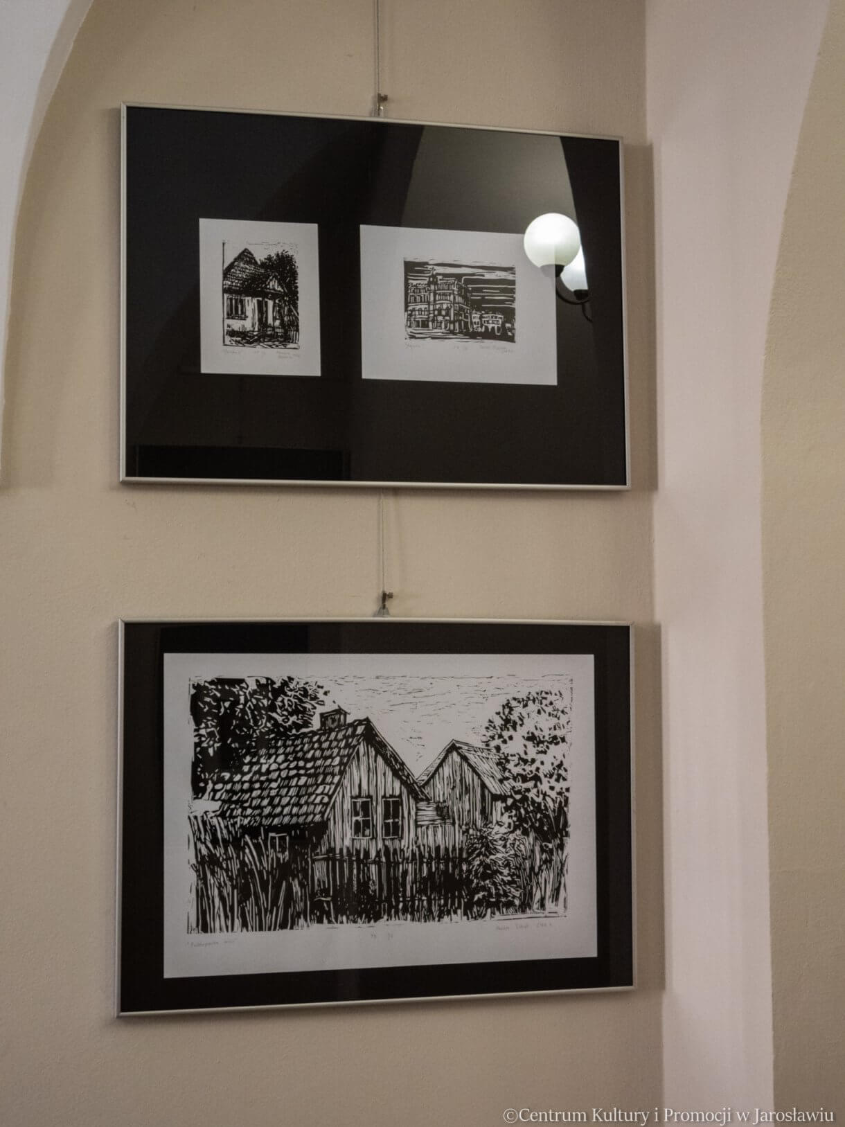 grafiki uczniów Szkolnej Pracowni Graficznej Specjalnego Ośrodka Szkolno-Wychowawczego im. Jana Pawła II w Jarosławiu.