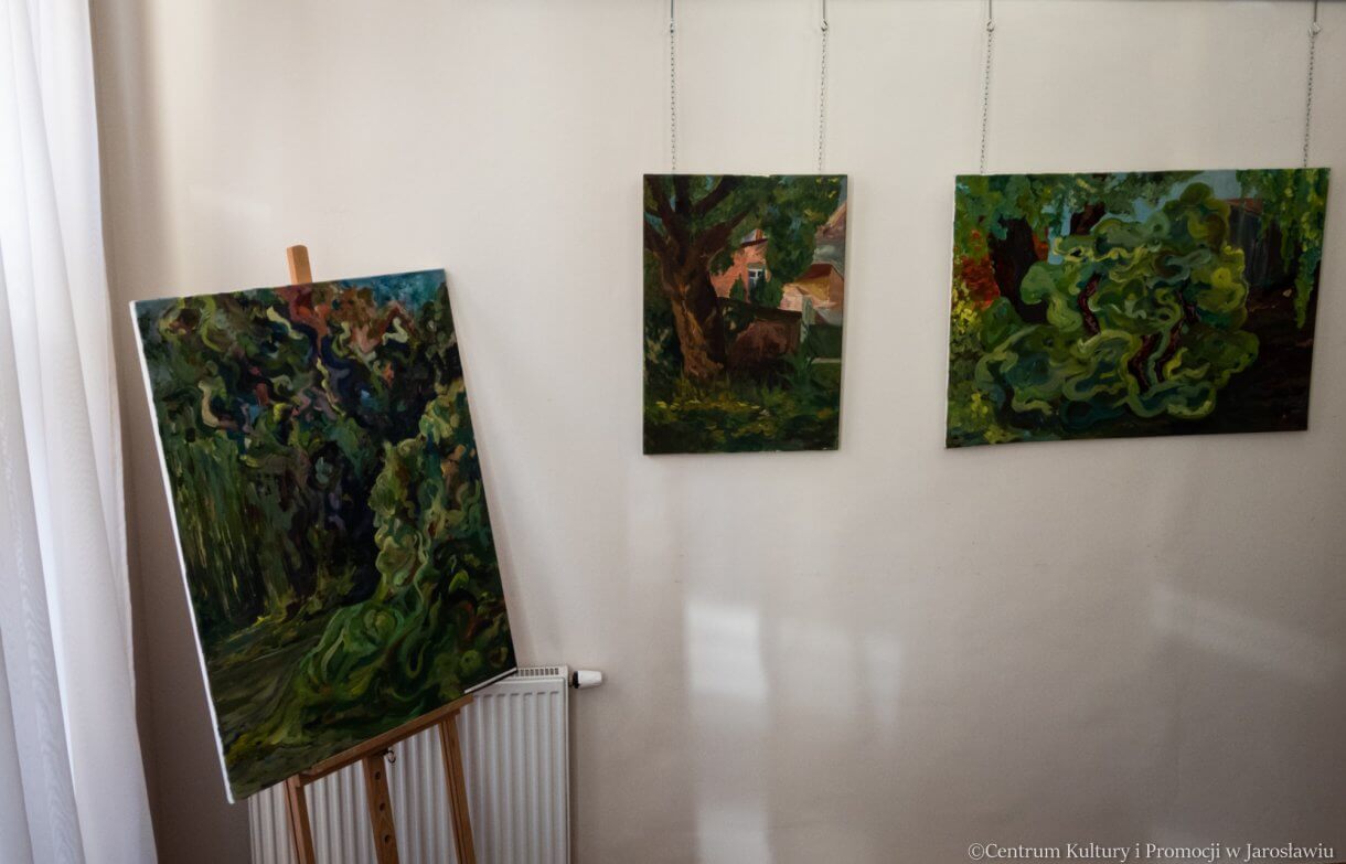 malarstwo - Natasza Ciołczyk, uczennica Państwowego Liceum Sztuk Plastycznych im. Stanisława Wyspiańskiego w Jarosławiu.