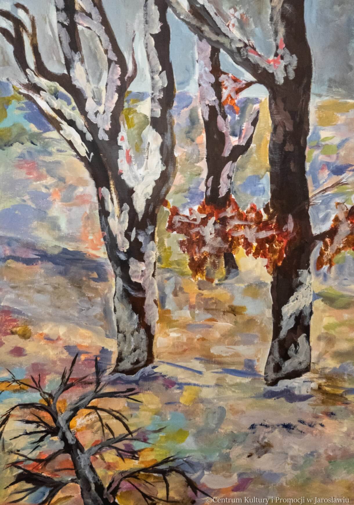 malarstwo - Natasza Ciołczyk, uczennica Państwowego Liceum Sztuk Plastycznych im. Stanisława Wyspiańskiego w Jarosławiu.