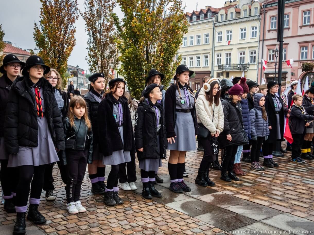 ZHP Jarosław podczas obchodów Dnia Niepodległości