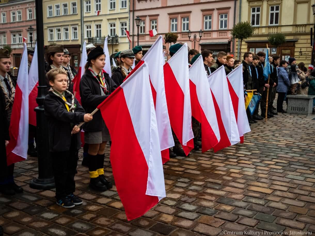 ZHP Jarosław podczas obchodów Dnia Niepodległości