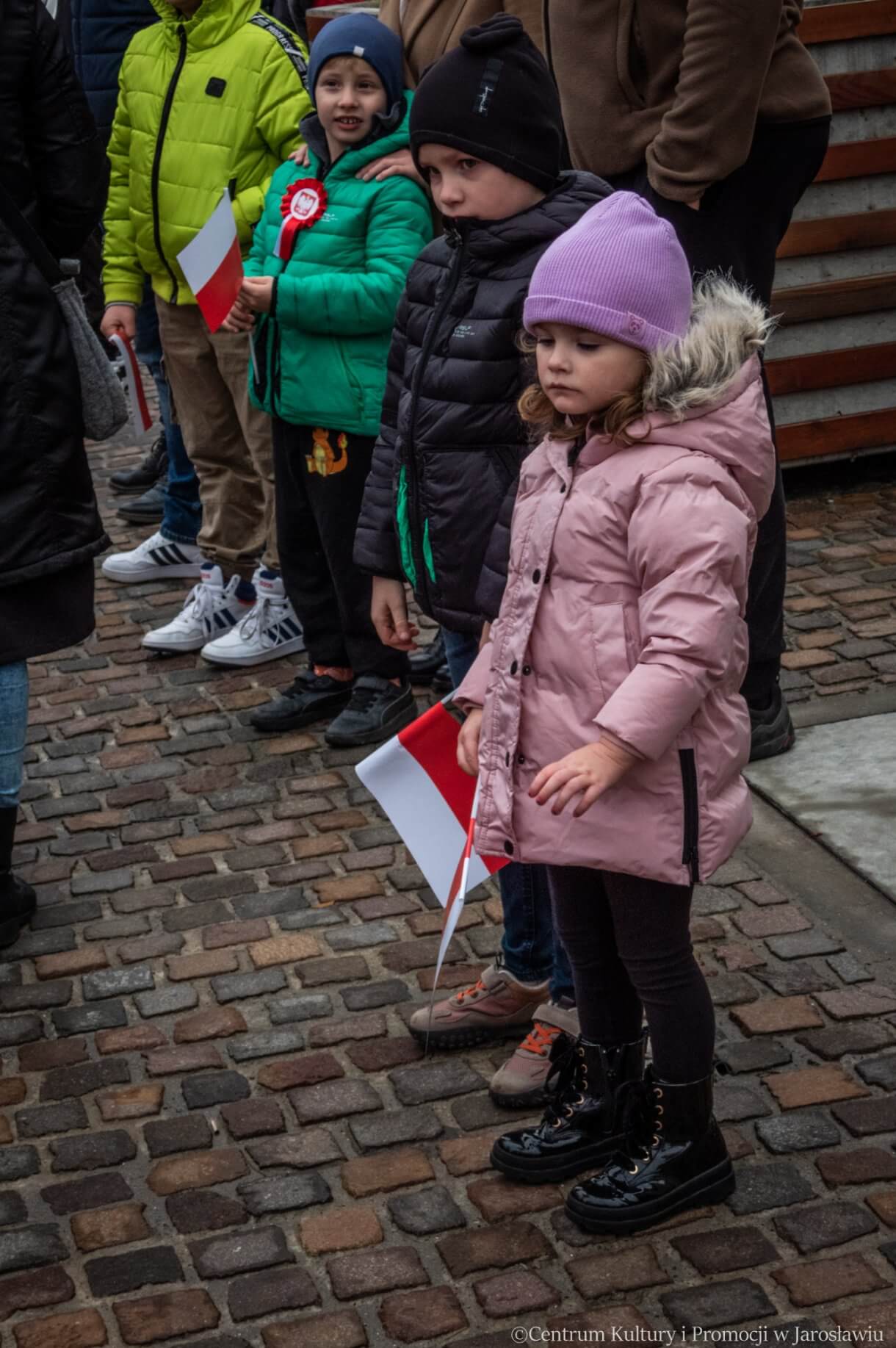 uczestnicy obchodów Dnia Niepodległości