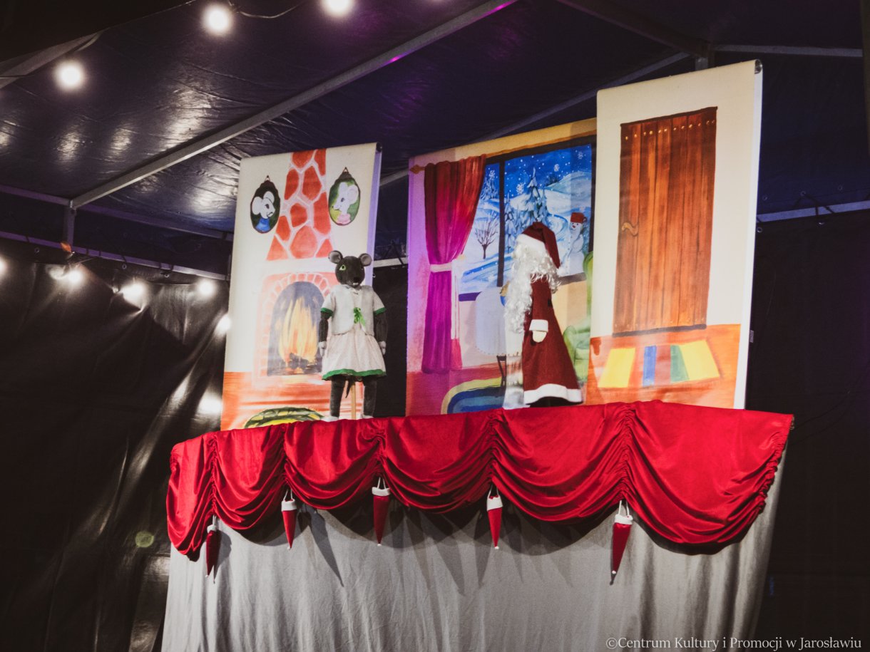 teatr lalek, bajka dla dzieci, Jarmark Bożonarodzeniowy 2023