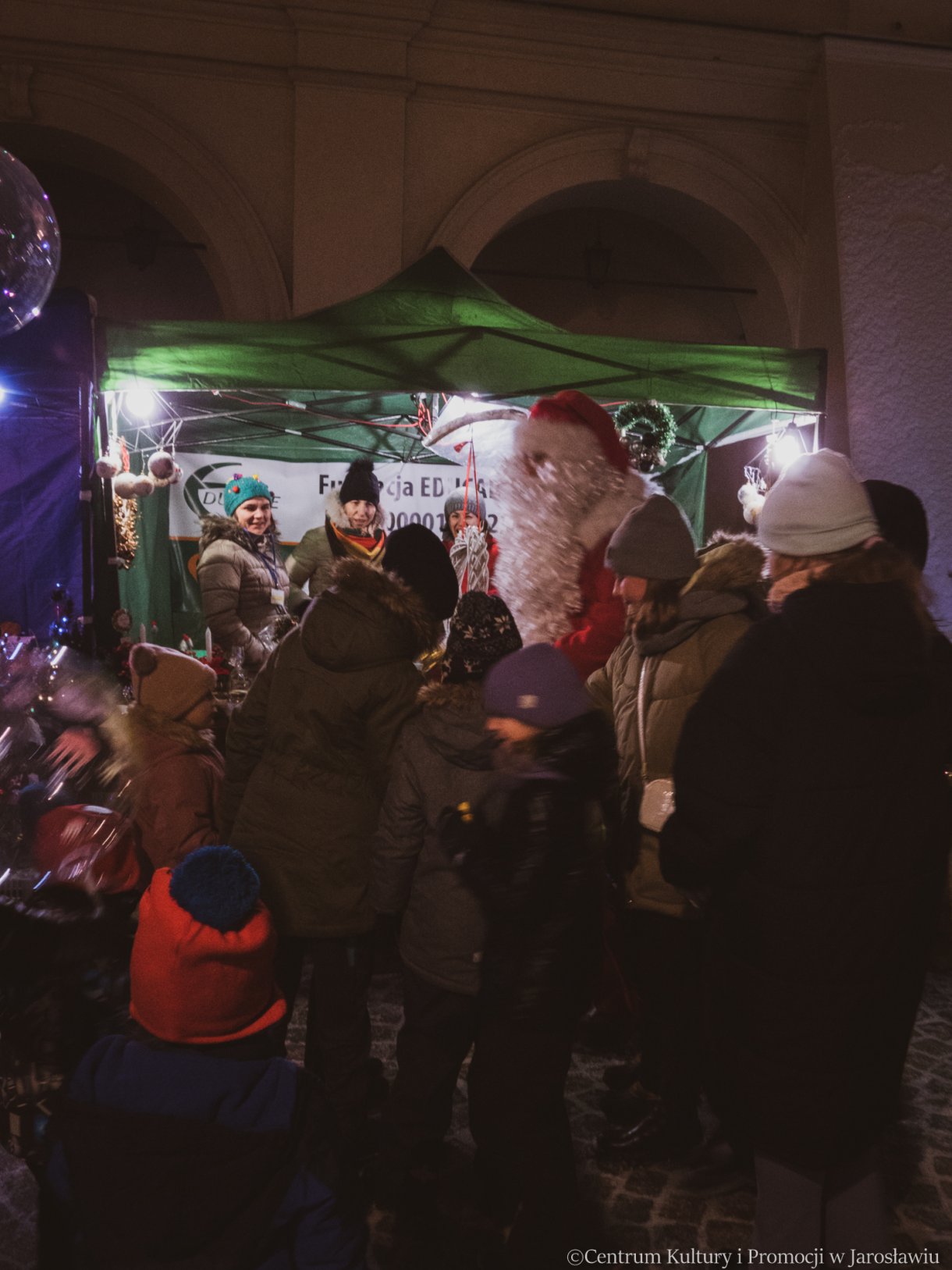 spotkanie ze świętym Mikołajem Jarmark Bożonarodzeniowy 2023