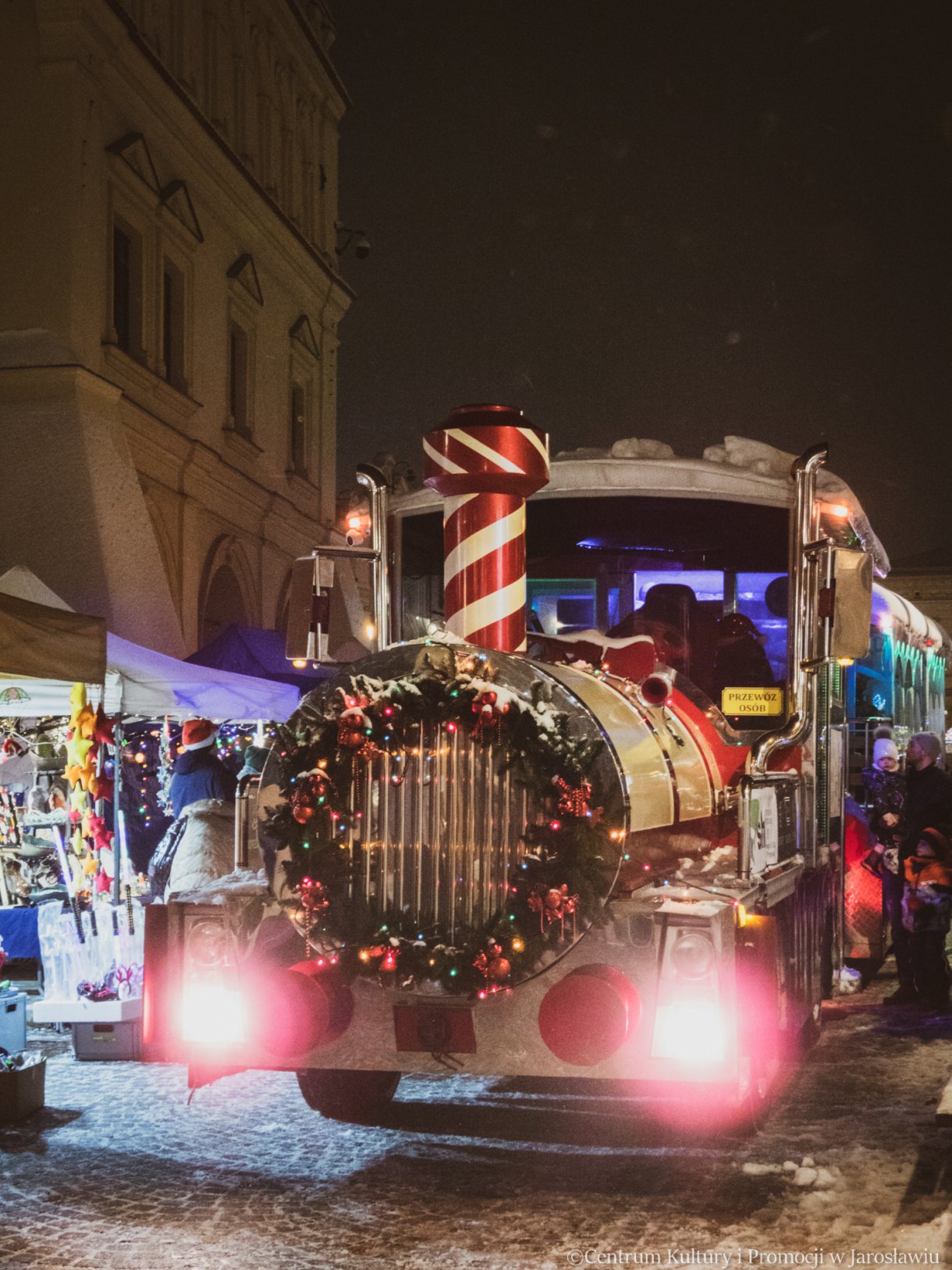 kolejka świąteczna Jarmark Bożonarodzeniowy 2023