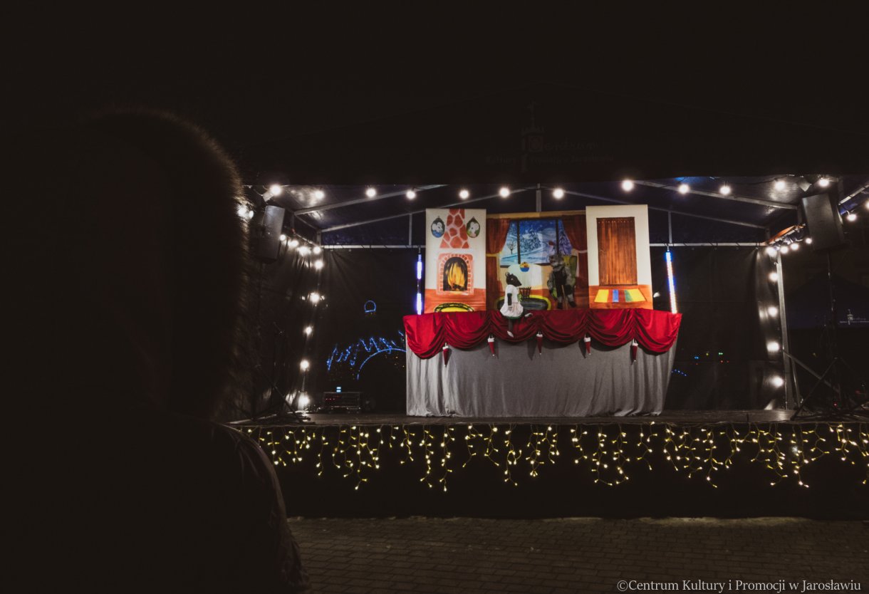 teatr lalek, bajka dla dzieci, Jarmark Bożonarodzeniowy 2023