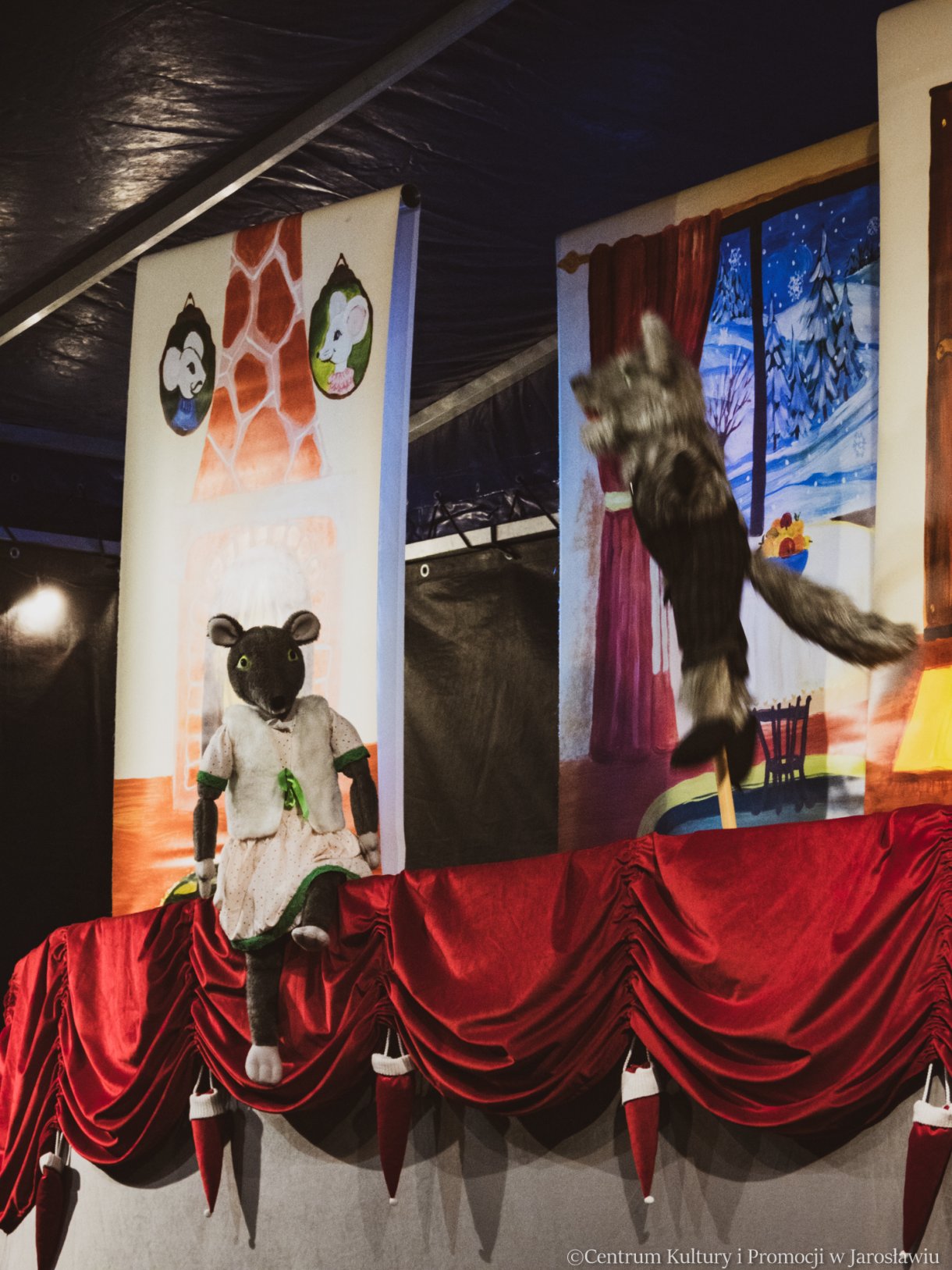 teatr lalek, bajka dla dzieci, Jarmark Bożonarodzeniowy 2023
