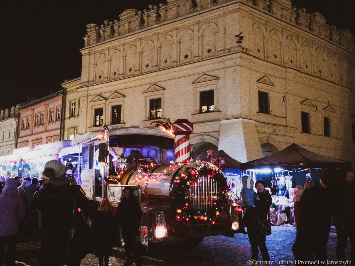 kolejka świąteczna Jarmark Bozonarodzeniowy