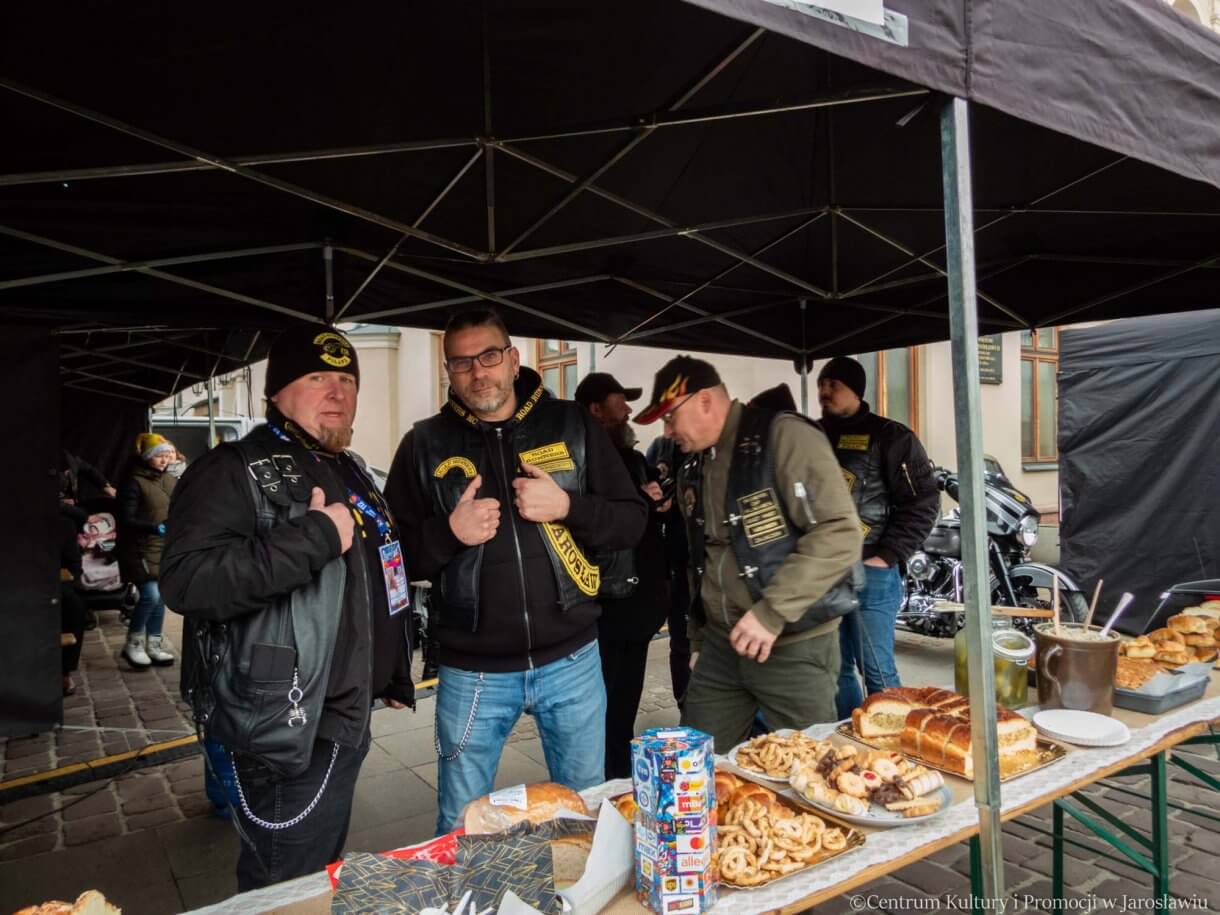 33. Finał WOŚP motocykliści wspierający akcje