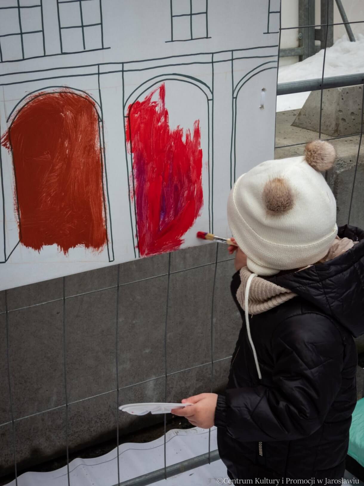 33. Finał WOŚP wspólne malowanie