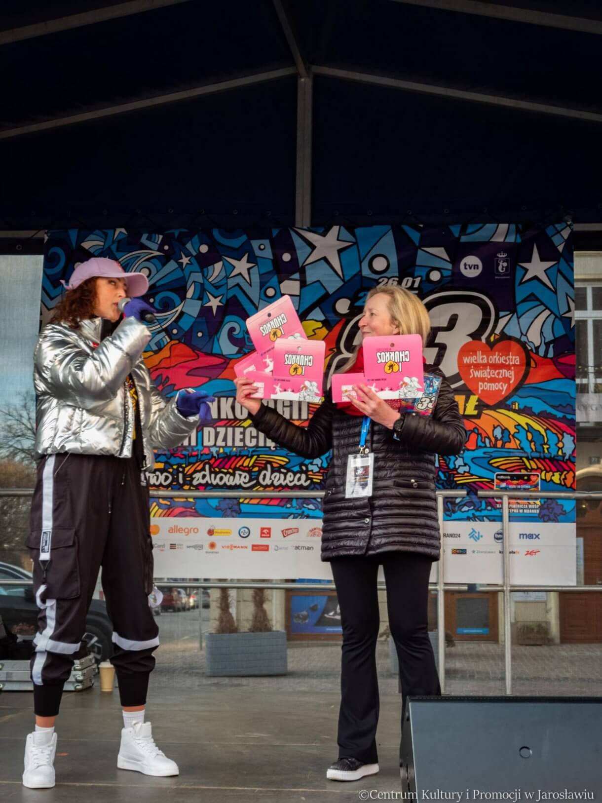 33. Finał WOŚP licytacja na scenie