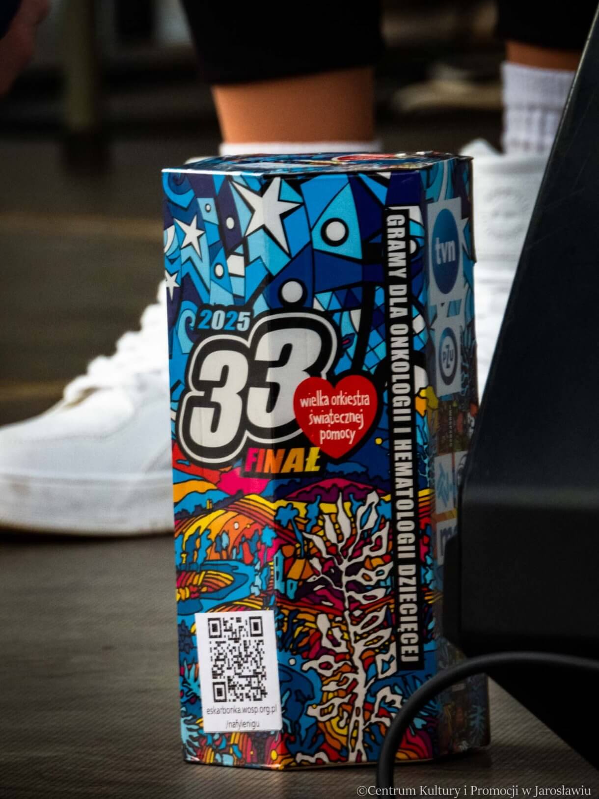 33. Finał WOŚP puszka