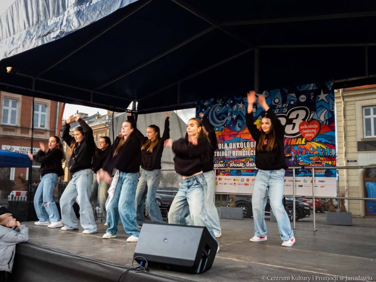 33. Finał WOŚP pokaz tańca