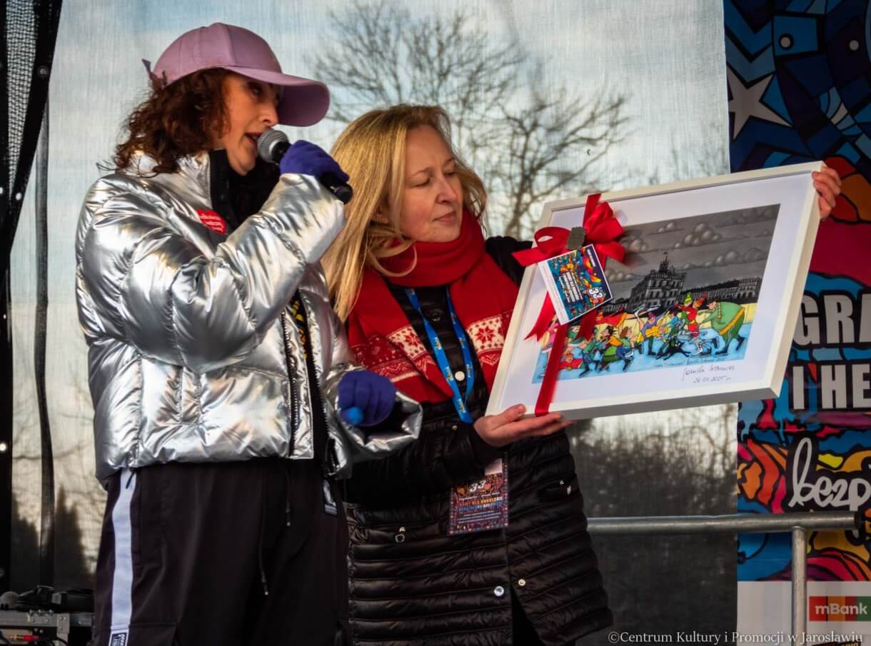 33. Finał WOŚP licytacja na scenie