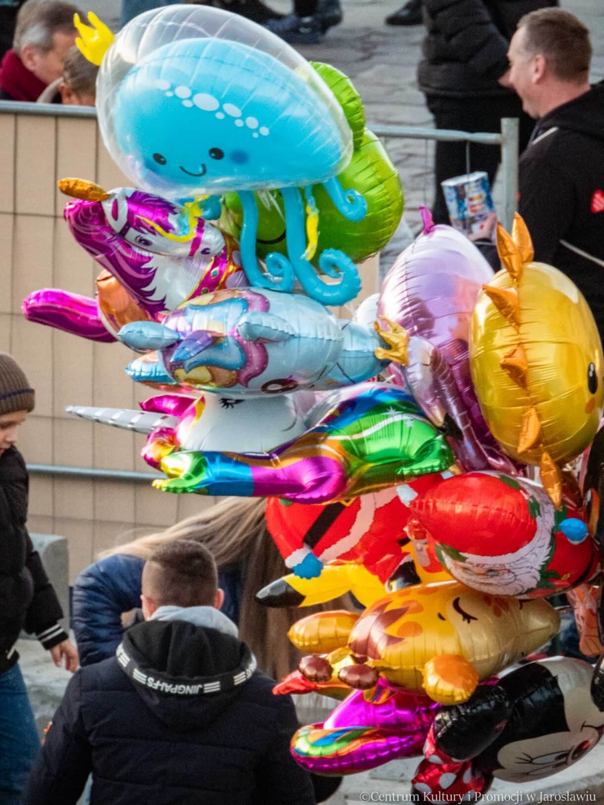 33. Finał WOŚP kolorowe balony