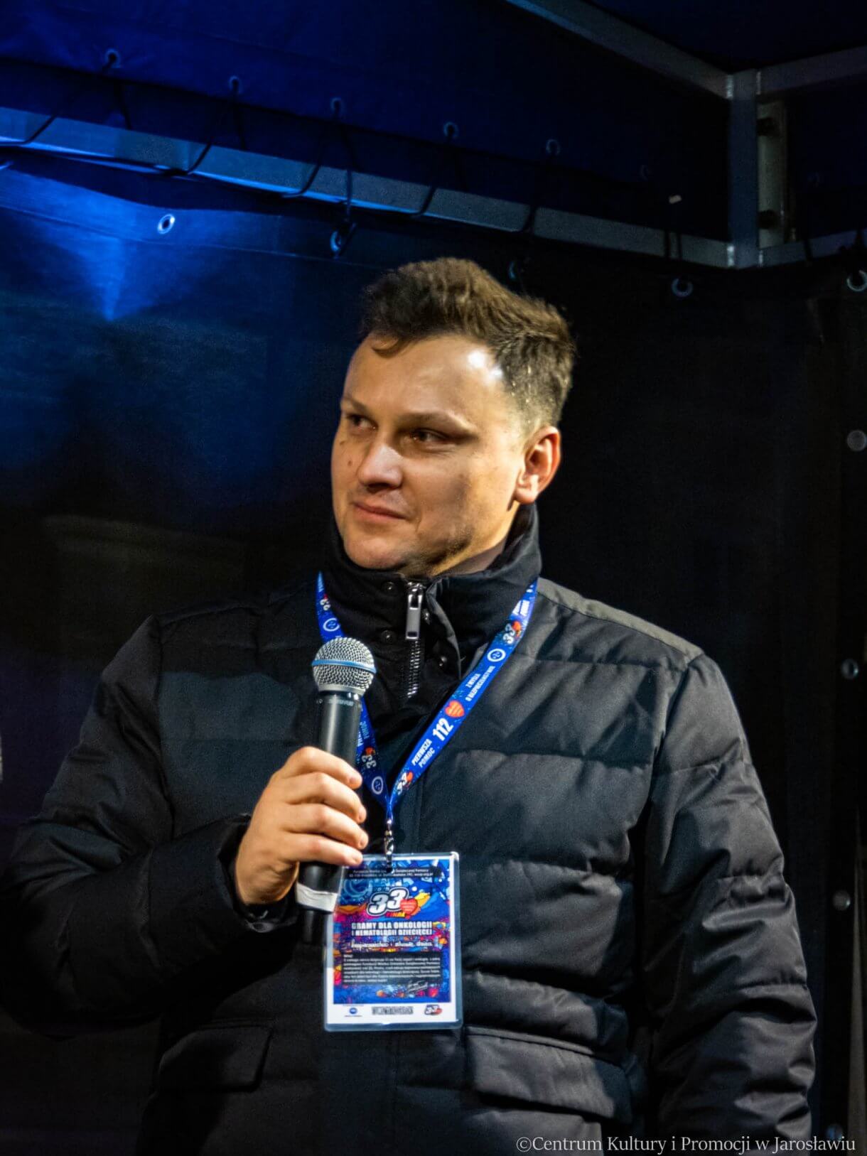 33. Finał WOŚP Burmistrz Miasta Marcin Nazarewicz