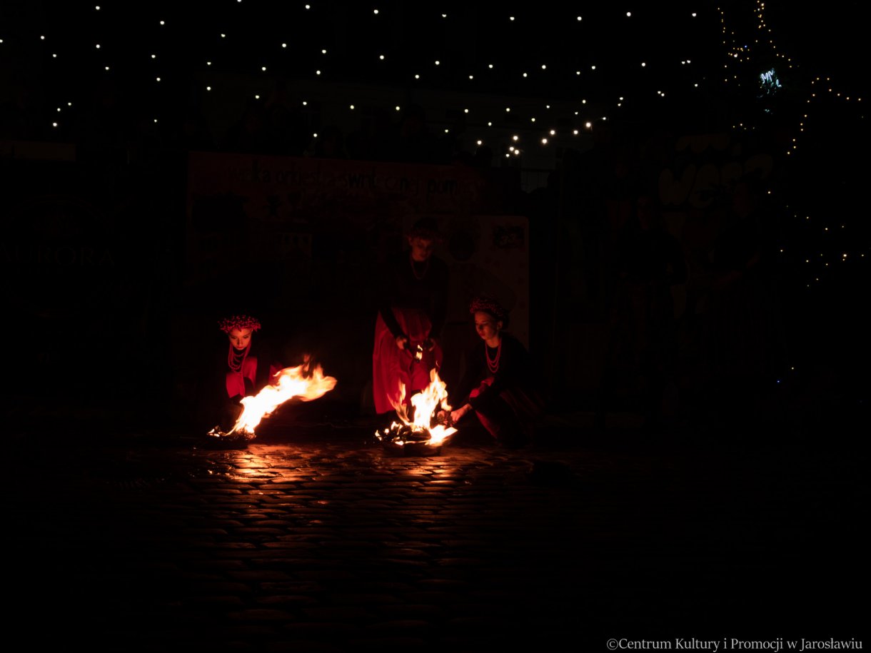 33. Finał WOŚP pokaz ognia