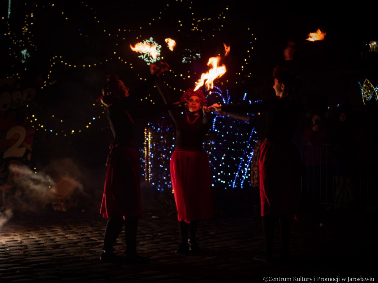 33. Finał WOŚP pokaz ognia