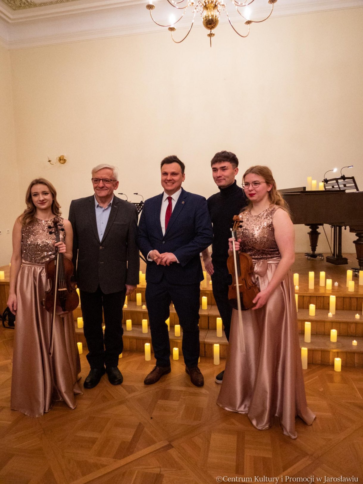Festiwal Muzyki Fortepianowej im. Marii Turzańskiej / CandleLight Trio z Burmistrzem Miasta Jarosławia