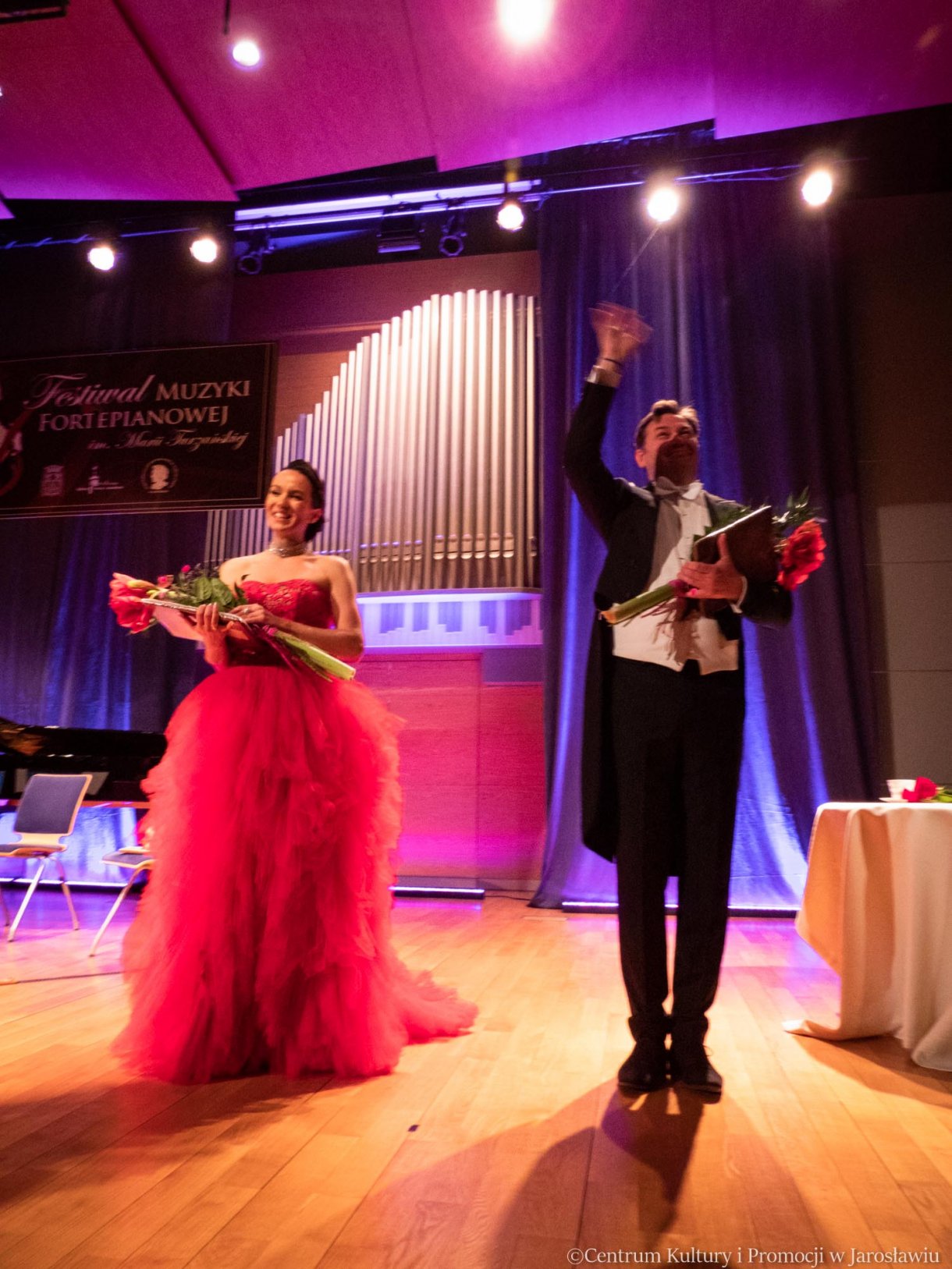 Festiwal Muzyki Fortepianowej im. Marii Turzańskiej / artyści: Renata Johnson-Wojtowicz i Rafał Barmiński