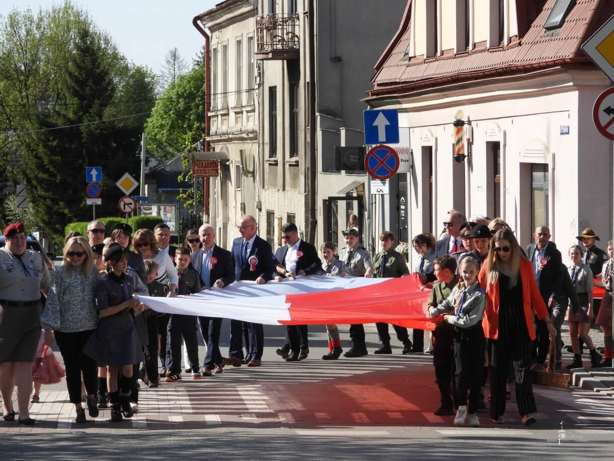 Dzień Flagi RP - przemarsz