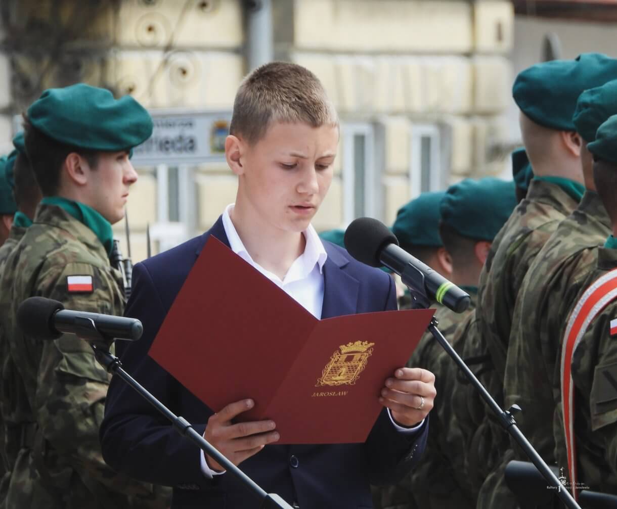 Święto Narodowe Trzeciego Maja - odczytanie okolicznościowego wiersza