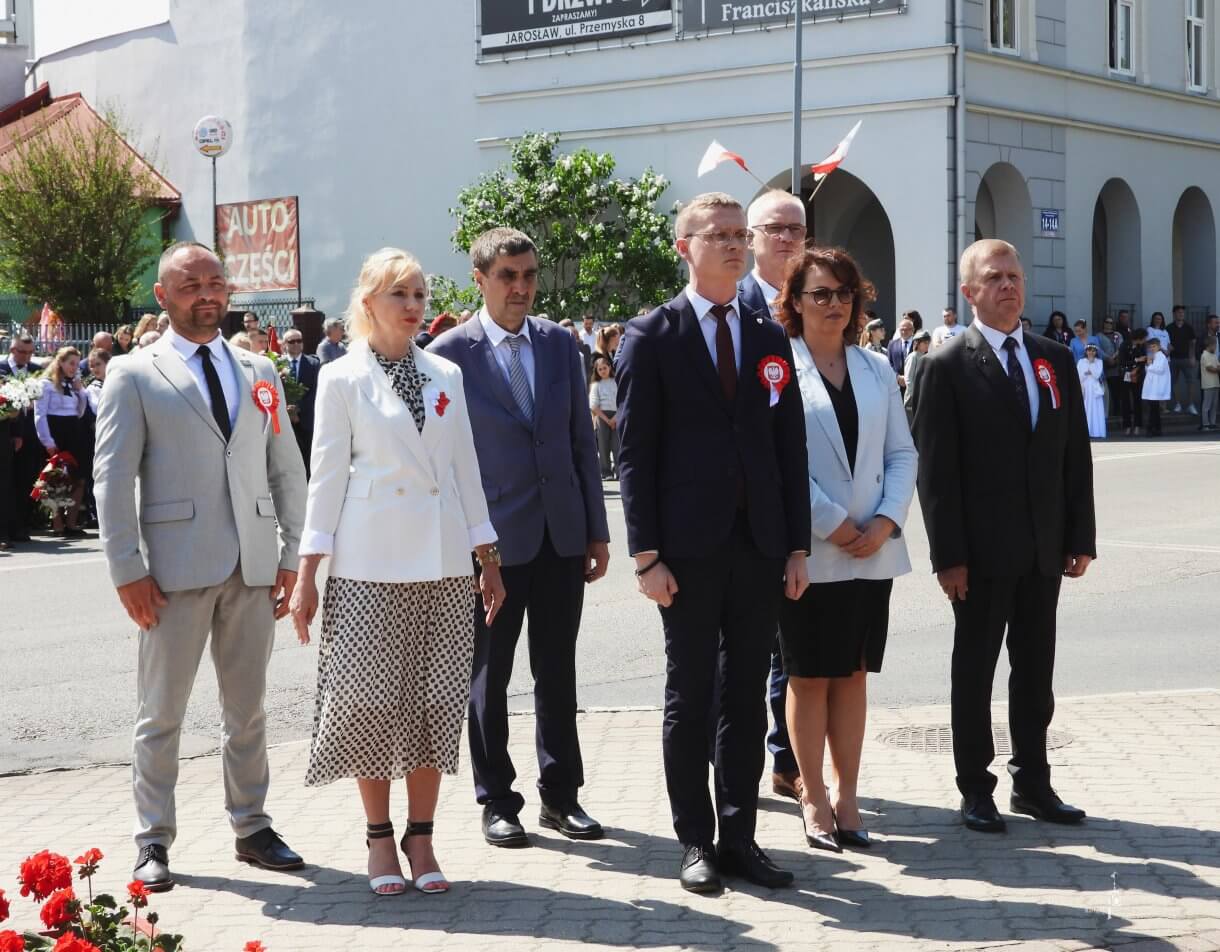 Święto Narodowe Trzeciego Maja - złożenie kwiatów przez delegacje