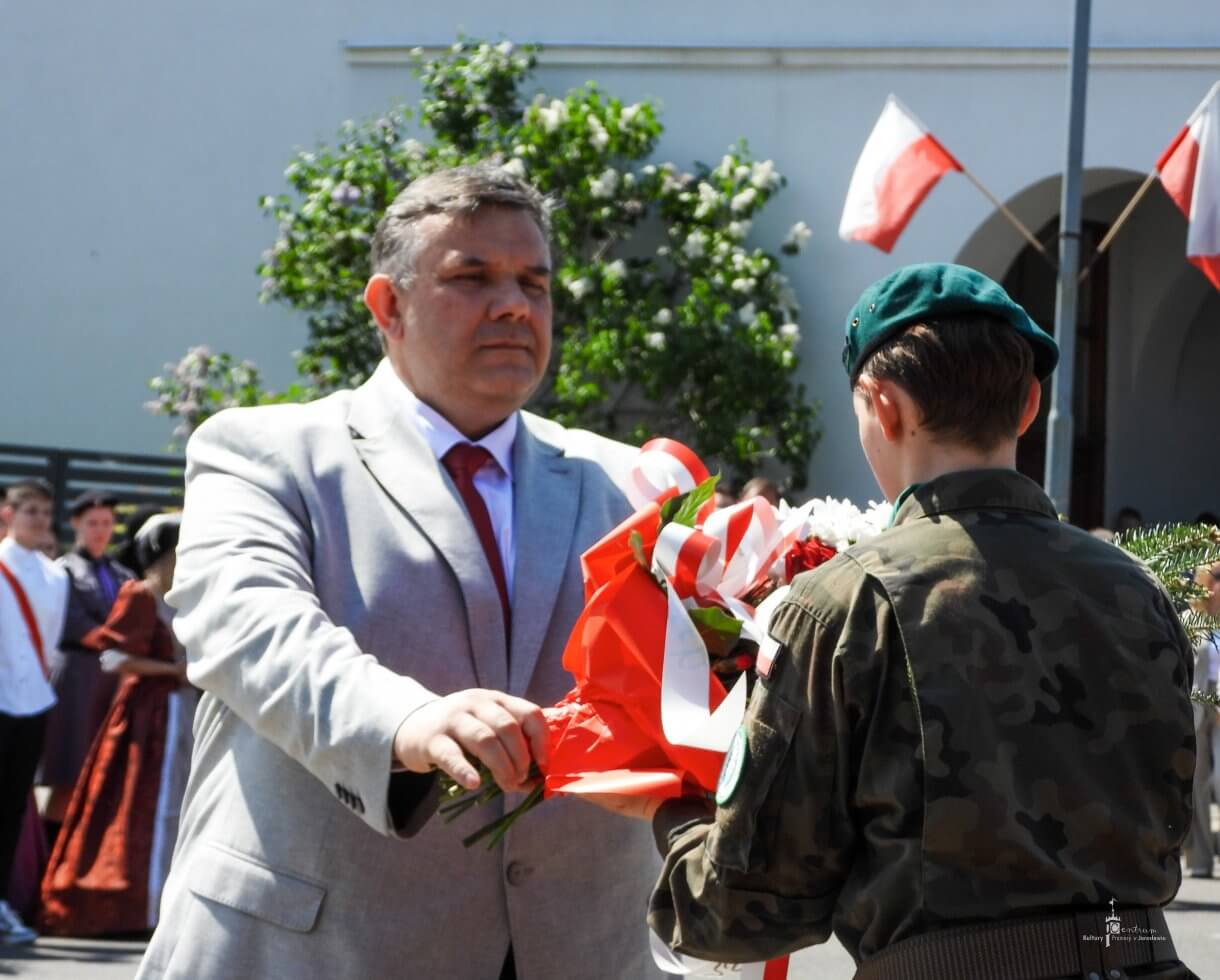 Święto Narodowe Trzeciego Maja - złożenie kwiatów przez delegacje
