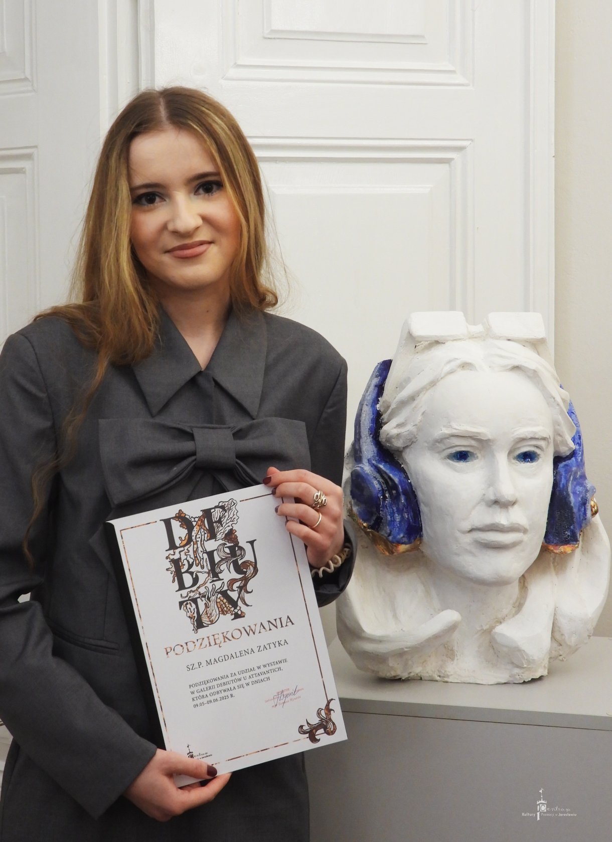 Magdalena Zatyka Wystawa prac uczennicy Państwowego Liceum Sztuk Plastycznych im. Stanisława Wyspiańskiego w Jarosławiu. - autora prac