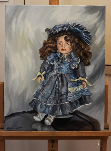 Magdalena Zatyka Wystawa prac uczennicy Państwowego Liceum Sztuk Plastycznych im. Stanisława Wyspiańskiego w Jarosławiu. - malarstwo