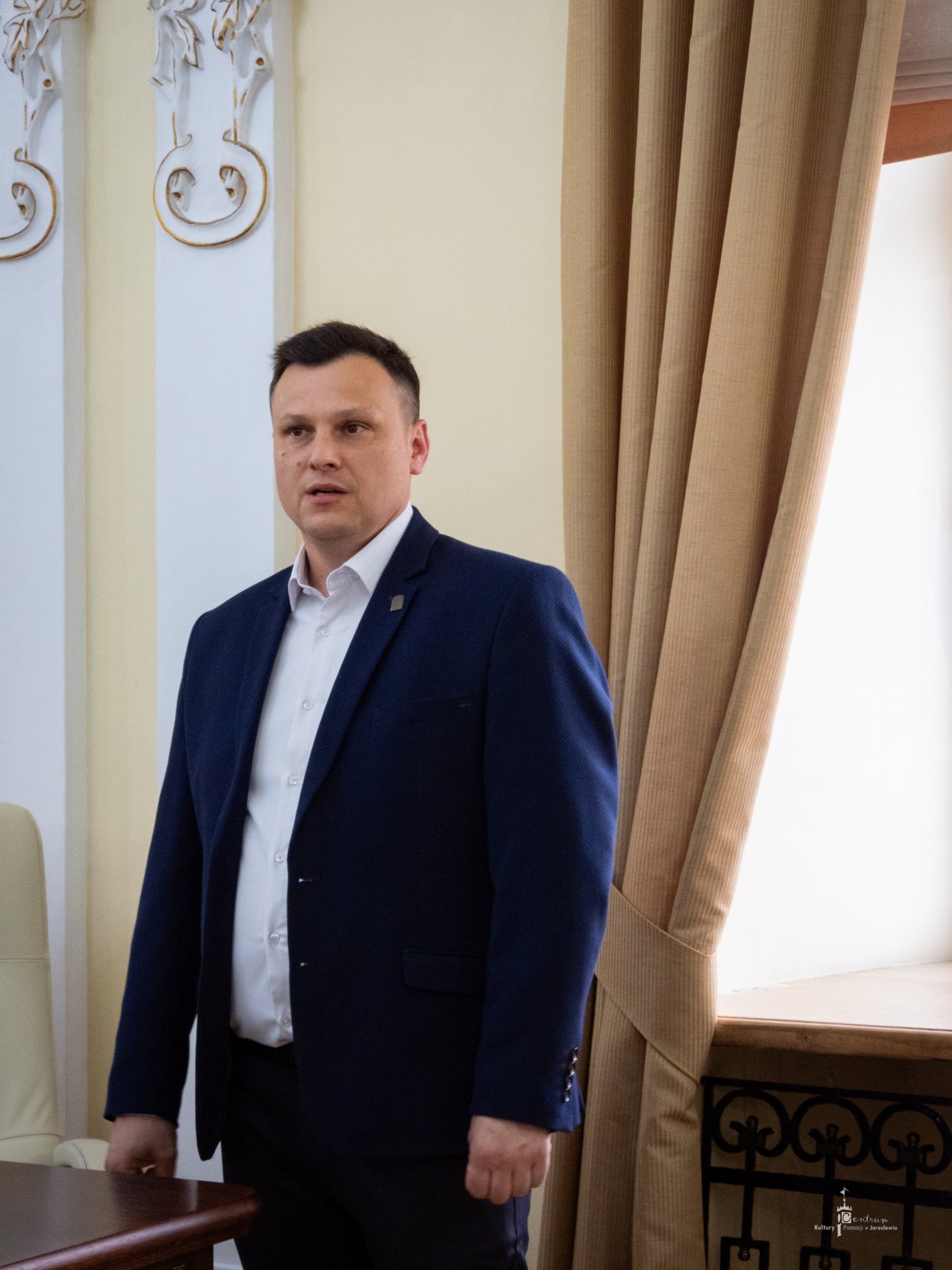 Noc Zwiedzania Rynku - zawiedzenie gabinetu Burmistrza Miasta Jarosławia