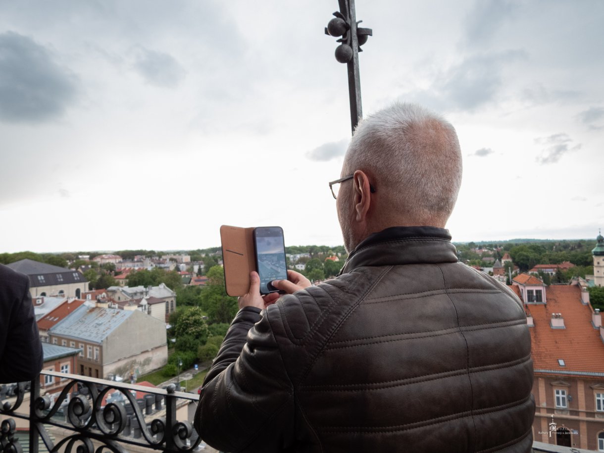 Noc Zwiedzania Rynku - zawiedzenie wieży zegarowej