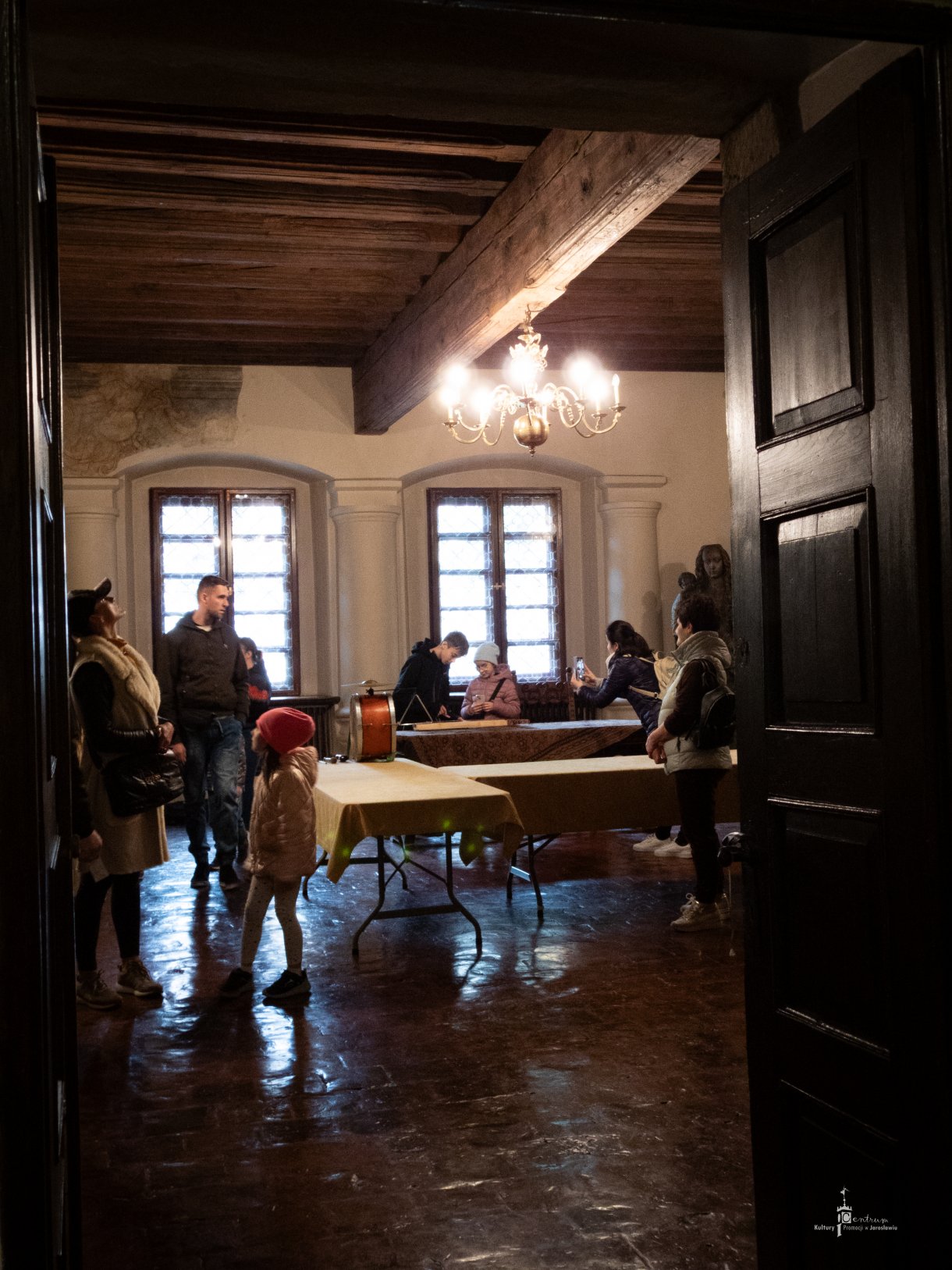 Noc Zwiedzania Rynku - zawiedzenie Muzeum Kamienica Orsettich w Jarosławiu