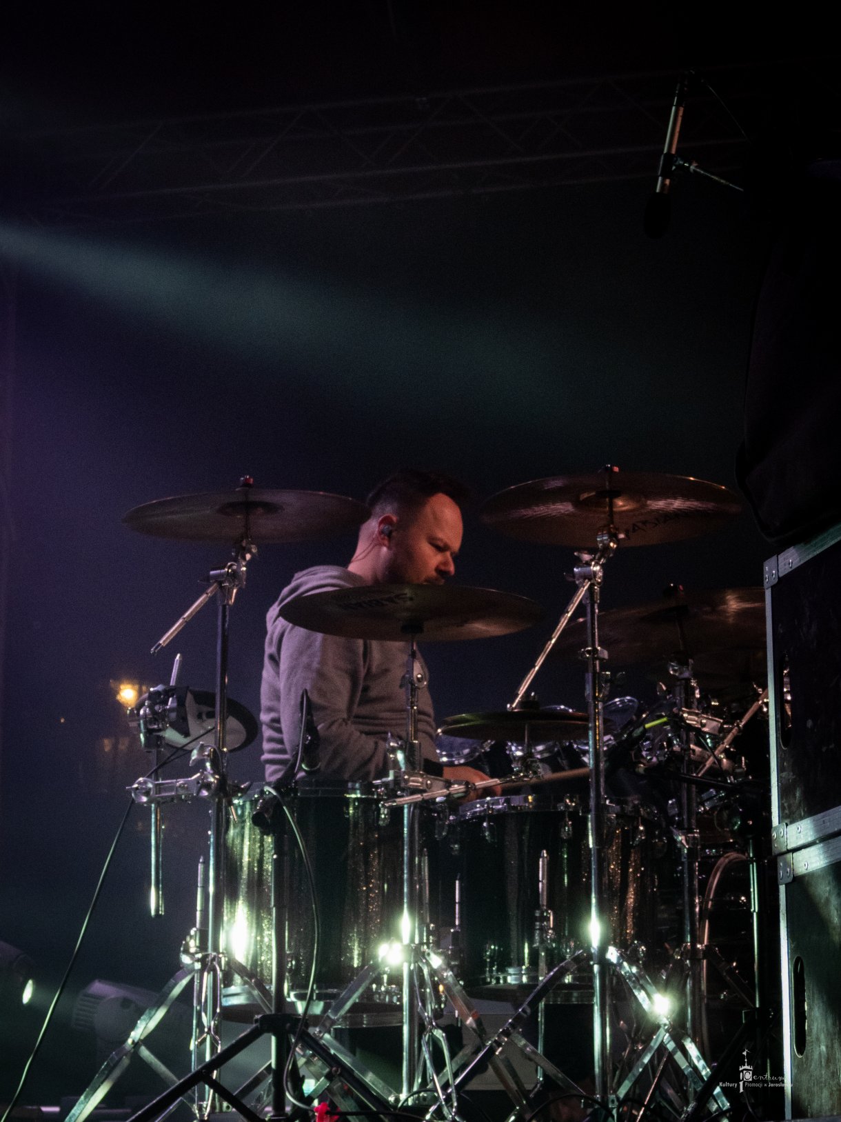 Koncert zespołu RSC podczas Nocy Zwiedzania Rynku - perkusista